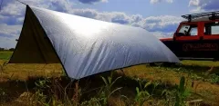 THERMO - Tarp™ 3 x 2 m grün mit 14 Fixierungspunkten