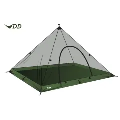 DD superlight Pyramid Mesh tent XL by DD Hammocks DD-21530 color schwarz