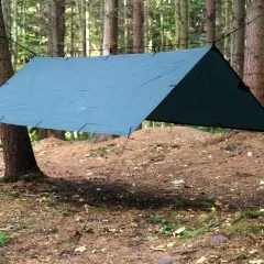 DD Tarp M Olivgrün  - rechteckige Zeltplane mit 3,5 x 2,4 Metern by DD Hammocks MA-21302 color grün