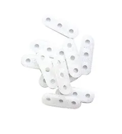 Zeltleinenspanner weiß 10 Stück