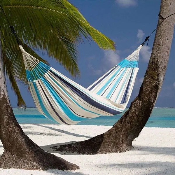 Tuchh&auml;ngematte in der Karibik