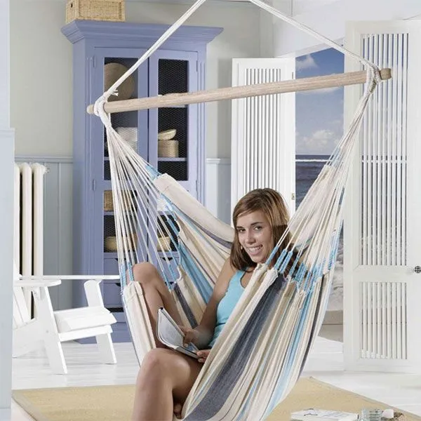 H&auml;ngesessel brauchen nur wenig Platz