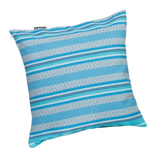 Cariño Azure - Kissenbezug aus Biobaumwolle by LaSiesta LS-CAP5S-X3 color blau