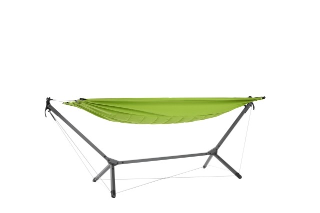 QNUX Home - Kompaktes Hängemattenset grün gepolstert by MacaMex QN-HQGREEN color grün