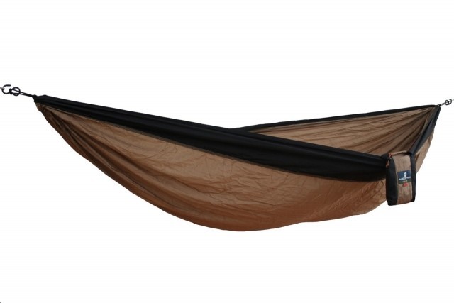 Camper Reisehängematte für 2 Personen Coyote Braun - schwarz by MacaMex MA-0920807 color braun