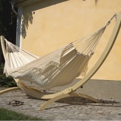 Siesta Grande Deluxe + Brasil Comfort Premium Natur Macrame by MacaMex MA-9010F3 color natur / beige