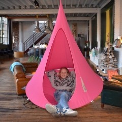 Bebo Kinder Hängehöhle fuchsia by Cacoon HI-BF11 color rosa