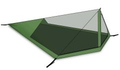 DD Bikepacker Mesh Tent - Innenzelt Moskitonetz für Fahrrad