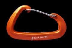 Ultraleichter Karabiner orange