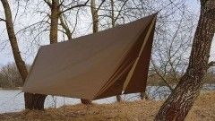 Ultraleichtes Tarp 3x2 m grün by Bushmen BU-1ULTARP3x2 color grün