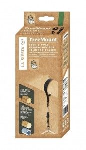 TreeMount Black - Montageset für Hängestuhl und Hängesessel