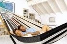 Hängematte Arhuaco H160 Schwarz-Weiß by LaSiesta LS-ARH16-9 color multicolor